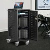 VEVOR Laptop Cart, 20 Device Mobile Charging Cart, Up to 15.6 in Screen Size, Office and Classroom Mobile Charging Cart, for Chromebook - 2 of 4