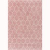 Unique Loom Trellis Shag Ruby Trellis Indoor Woven Area Rug - 2 of 4