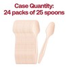 Smarty Had A Party Natural Birch Eco Friendly Dinner Spoons - 600 pcs - 4 of 4