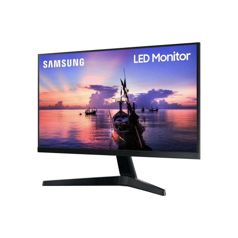 Samsung 24&#34; FHD IPS Computer Monitor, AMD FreeSync,  HDMI &#38; VGA (T350 Series) - Dark Blue/Gray, 4 of 11