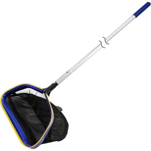 Probe Hues Pool Skimmer Net Adjustable Aluminum Pole Fine Mesh for All Pools - 1 of 3