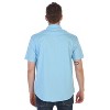 Gioberti Men's Casual Western Solid Short Sleeve Shirt With Pearl Snaps - 3 of 4