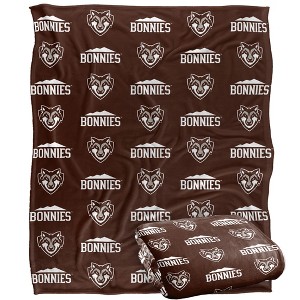 St. Bonaventure University Logo Pattern Silky 50x60 Blanket, 1 Sided - 1 of 4