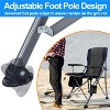 Musment 2PC Outdoor Portable Folding Camping Chair,Supports up to 400lbs - 4 of 4