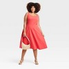 Women's Corset Midi A-Line Dress - A New Day™ - 3 of 3