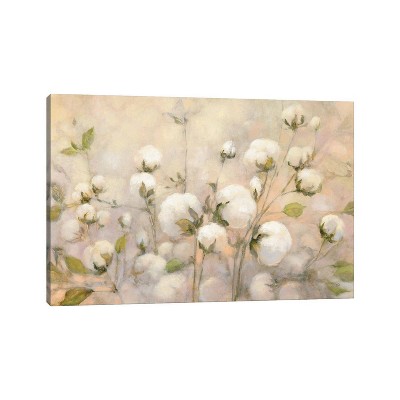 iCanvas Cotton Field by Julia Purinton Canvas Print Wall Art