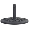 vidaXL Parasol Base Black PE (Polyethylene) and concrete 26.5 lbs - 4 of 4
