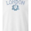 Rerun Island Women's London Long Sleeve Oversized Graphic Cotton Sweatshirt - 2 of 3