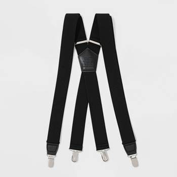 Men's Stretch Suspender - Goodfellow & Co™ Black One Size