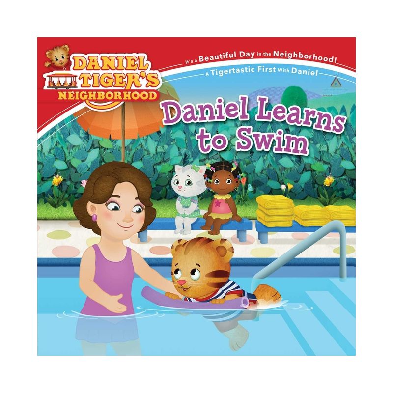 Daniel Learns to Swim - (Daniel Tiger's Neighborhood) (Paperback), 1 of 2
