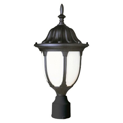 Rothschild 19" Post Top Light in Black