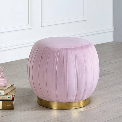 Target pink sale ottoman