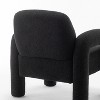 SEYNAR Modern Teddy Upholstered Accent Chair with Tubular Multifunctional Legs for Living Room - 4 of 4