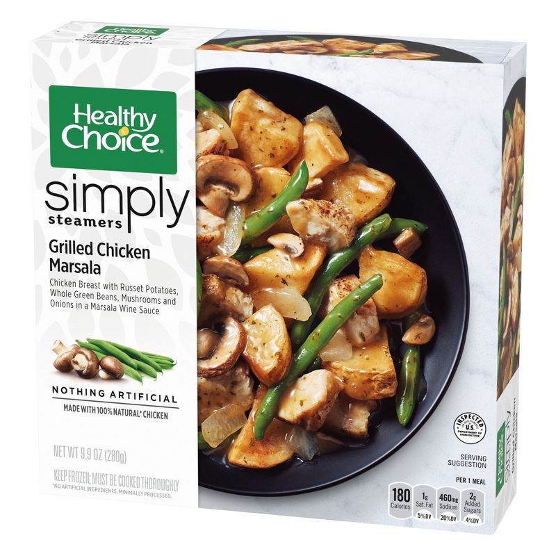 Healthy Choice Simply Steamers Frozen Grilled Chicken Marsala with Mushrooms - 9.9oz, 4 of 5