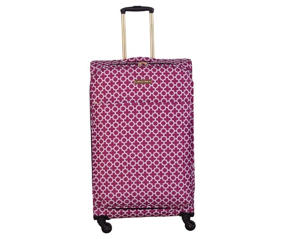 Jenni Chan Aria Broadway 28" Soft Spinner Suitcase - Cranberry