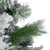 Northlight 6.5' Flocked Somerset Spruce Artificial Christmas Tree - Unlit - 3 of 4