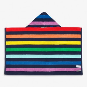Primary Kids Rainbow Stripe Hoodie Towel - 1 of 3