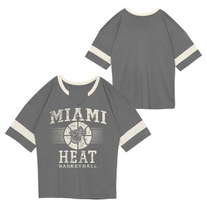 NBA Miami Heat Kids' Short Sleeve Fashion T-Shirt - 1 of 3