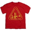 Boys' Star Trek Gold Academy T-Shirt Red Small - 2 of 4