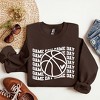 Simply Sage Market Women's Graphic Sweatshirt Basketball Game Day Stacked - 3 of 3