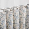 BAGOKIE 72"x72" Floral Cotton Linen Shower Curtain, Pack of 1 - 3 of 3