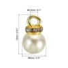 Unique Bargains Beautiful Designer DIY Jewelry Making Faux Pearl Pendants 100 Pcs - 2 of 4