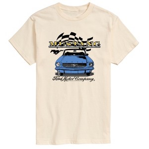 Men's - Ford - Vintage Mustang Convertible Short Sleeve Graphic T-Shirt - 1 of 4