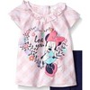 Disney Baby Girl's Minnie Mouse 2-Piece Woven Top and Legging Set - 2 of 3
