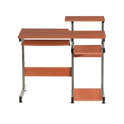 NicBex 37.75 Inch Computer Home Office Desk with 1 Drawer,Keyboard Tray and Open Shelves