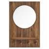 Modway EEI-6347-WAL Glint Mirror, Walnut - 3 of 4