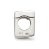 Black Bow Jewelry Sterling Silver Block Style, Number 7 Bead Charm - 2 of 4