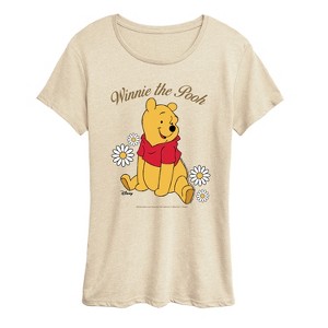 Women's - Disney - Pooh Sits Short Sleeve Graphic T-Shirt - 1 of 4