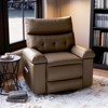 Power Recliner Chair - Heat and Massage, Adjustable Electric Recliner Ergonomic PU Leather Single Sofa, Padded Seat, Lazy Chair for Living Room - 2 of 4