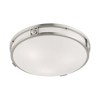 Livex Lighting Titania 3 - Light Flush Mount in  Brushed Nickel - 4 of 4