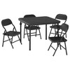 Folding Children's Table and Chair Set - Portable Kids Study Table and Chair, Folding Kids Chair, Children's Desk and Chair, Folding Study Table - 2 of 4