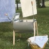 Lehman's Laundry Agitator Hand Washer Tub and Wringer with Wooden Legs - 2 of 4
