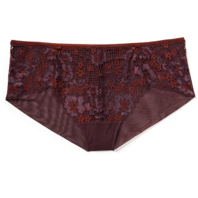 Adore Me Women's Cinthia Hipster Panty S / Brick Dust Brown.