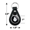 Adventure Time Marceline Head Black Leather Keychain - 4 of 4