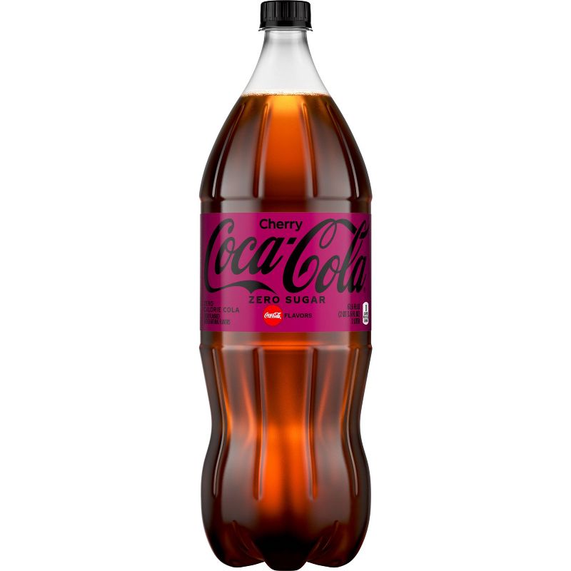 Coca-Cola Cherry Zero - 2 L Bottle, 2 of 10