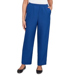 Alfred Dunner Women's All Around Elastic Poly Accord Pant - 1 of 4