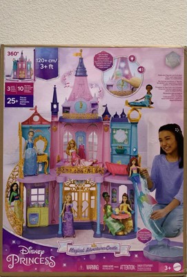 Mattel Disney Princess Toys, Ultimate Castle 4 Ft Tall with Lights &  Sounds, 3 Levels, 10 Play Areas and 25+ Furniture & Pieces, Inspired by  Disney