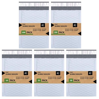thumbnail image 2 of Kraft Bubble Mailers #000 (4.25x7) – 500 Pack, Made In USA, Self-Seal Shipping Envelopes, Ships Today 2 of 4