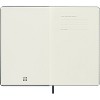 Moleskine 2025 Weekly/Monthly Planner 5.125"x8.25" Large Hardcover Black: Perforated Pages, Pockets, Elastic Closure - 3 of 4