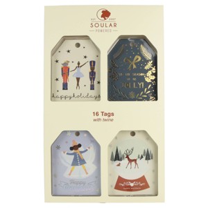 Soular Powered 16ct Tags Gift Packaging Accessories - 1 of 4