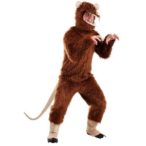 HalloweenCostumes.com Princess Bride Adult ROUS Costume, Brown Rodent of Unusual Size - 1 of 3