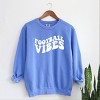 Simply Sage Market Retro Football Vibes Garment Dyed Sweatshirt - 3 of 4