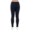 24seven Comfort Apparel Comfortable Ankle Length Stretch Leggings - 2 of 3