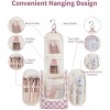 Narwey Small Checked Hanging Travel Toiletry Bag - 2 of 3