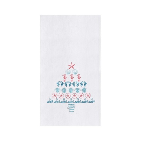 C&f Home Holiday Winter Themed Single Red Cardinal Embroidered Sitting On  Red Berry Tree Flour Sack Dish Towel 27l X 18w In. : Target