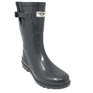 Forever Young Women's Mid-Calf Solid Color Rubber Rain Boots - 1 of 1